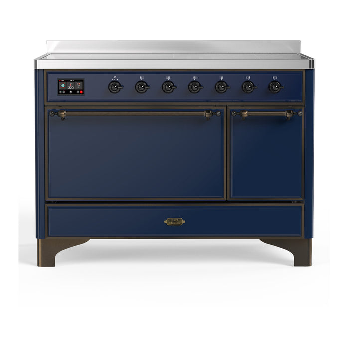 ILVE 48"Majestic III Induction Range, UMIB48QNR3 — UMIB48QNR3AWB