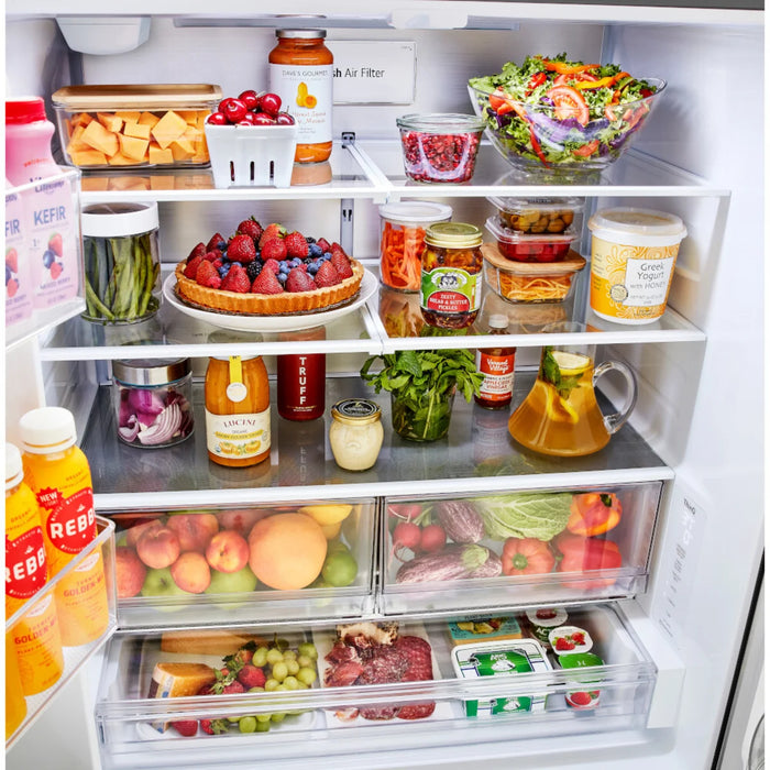 LG 36" Smart Freestanding Counter-Depth MAX™ French Door Refrigerator, LRFLC2706S