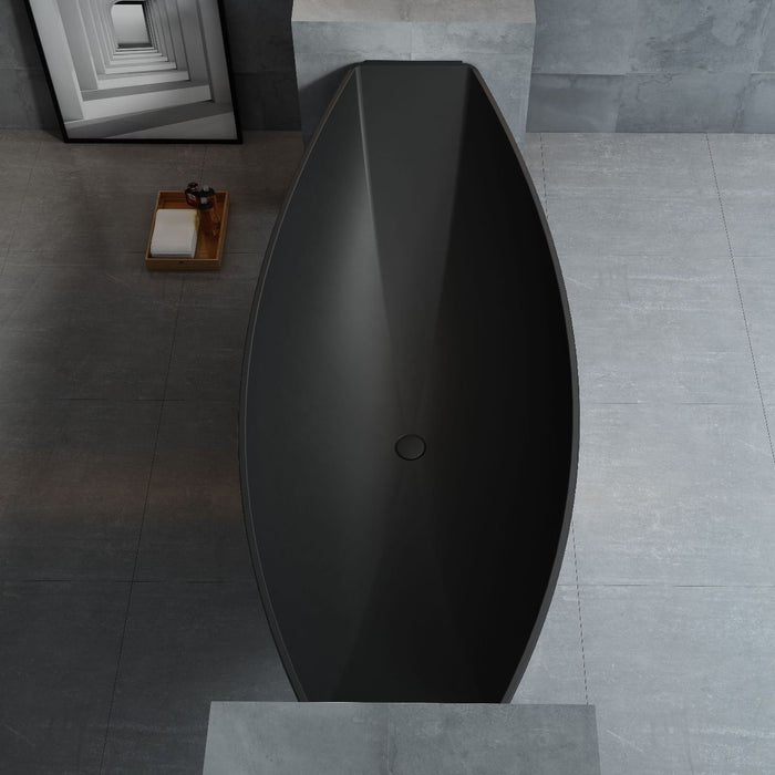 ALFI brand 79" Acrylic Suspended Wall Mounted Hammock Bathtub HammockTub1