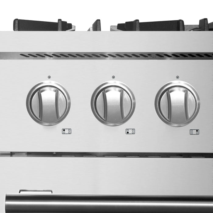 FORNO Marco 30" Dual Fuel Range FFSGS6197-30