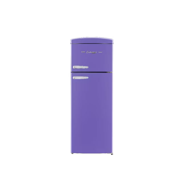 UNIQUE 21.6" Freestanding Top Freezer Refrigerator, UNQ-FR7CT B AC