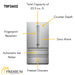 THOR Kitchen Professional 36" Counter Depth Refrigerator - View 17