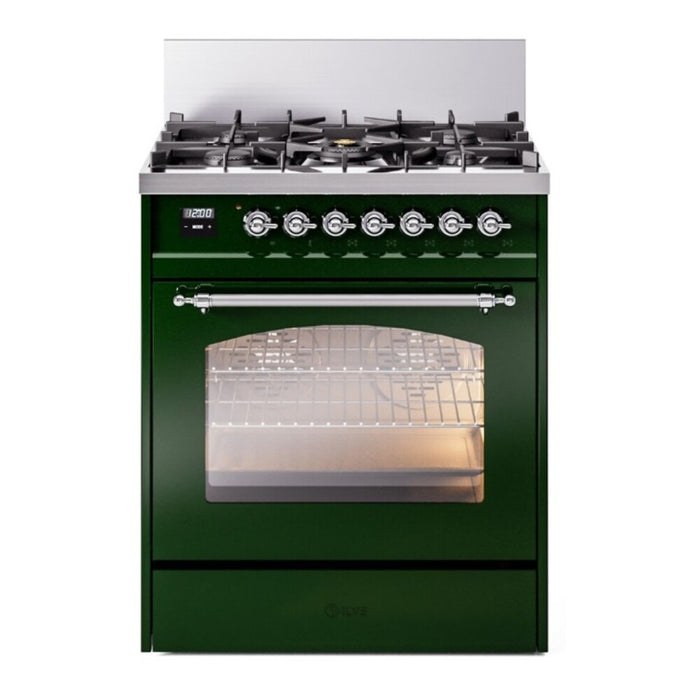 ILVE Nostalgie II 30" Dual Fuel Range, UP30NMP