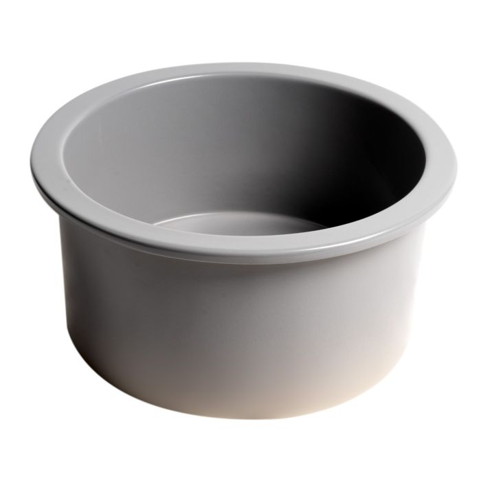 ALFI brand Round 18" Undermount / Drop In Fireclay Prep Sink ABF1818R