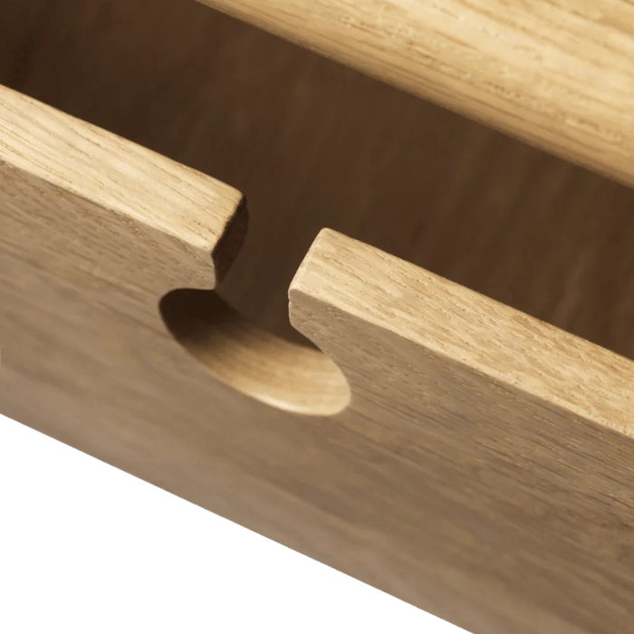 FDB Møbler C67 Butler Desk, Solid Nature Lacquered Oak