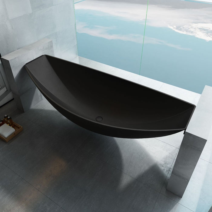 ALFI brand 79" Acrylic Suspended Wall Mounted Hammock Bathtub HammockTub1