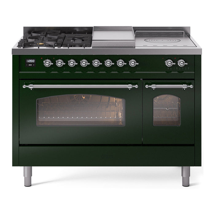 ILVE Nostalgie II 48" Dual Fuel Range UP48FSNMP