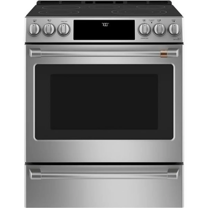 Cafe 30" Slide-In Electric Smart Range, CES700P4MW2