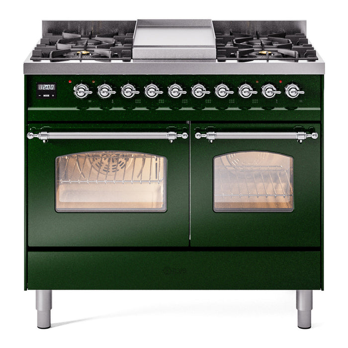 ILVE Nostalgie II 40" Dual Fuel Range, UPD40FNMP