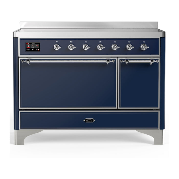 ILVE 48"Majestic III Induction Range, UMIB48QNR3 — UMIB48QNR3AWB