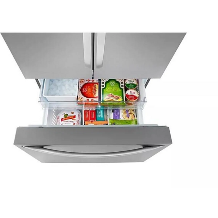 LG 36" Smart Freestanding Counter-Depth MAX™ French Door Refrigerator, LRFLC2706S