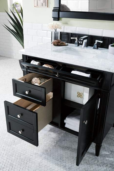James Martin Brittany 36" Single Bathroom Vanity, Black Onyx