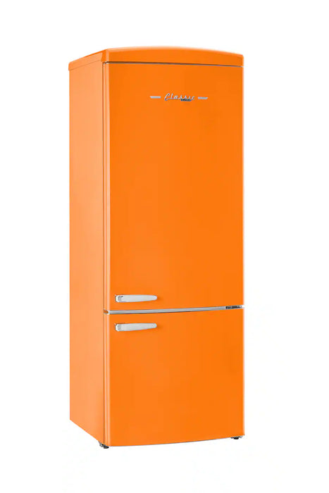 UNIQUE 28" Black Bottom Mount Refrigerator, UNQ-455L B AC