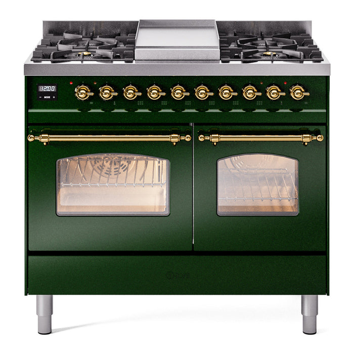 ILVE Nostalgie II 40" Dual Fuel Range, UPD40FNMP