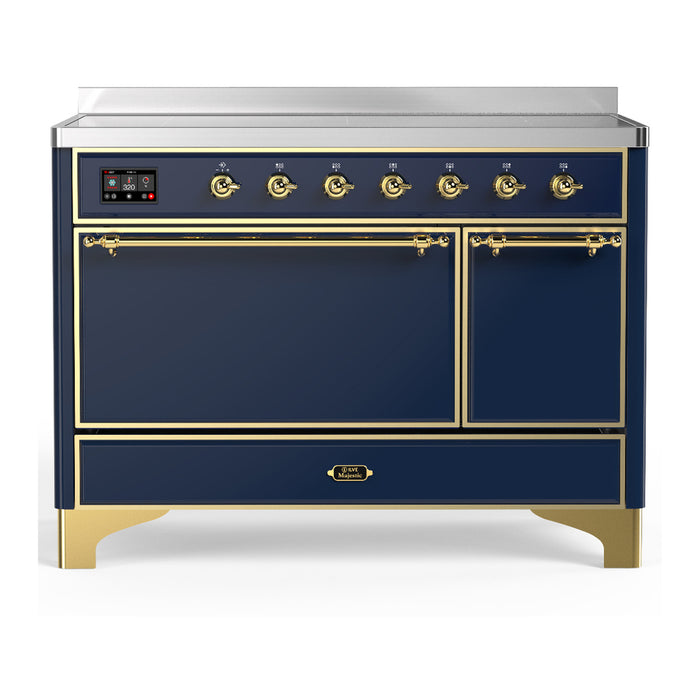 ILVE 48"Majestic III Induction Range, UMIB48QNR3 — UMIB48QNR3AWB