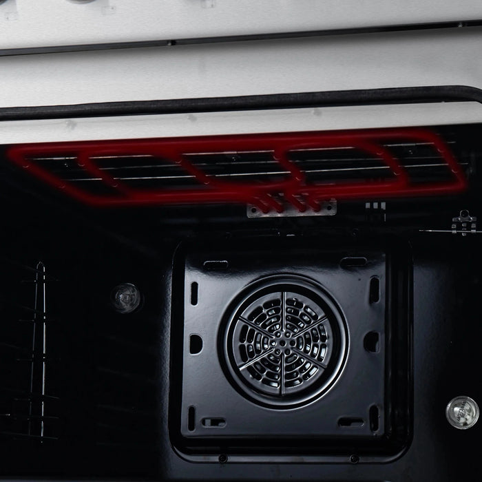 FORNO Marco 30" Dual Fuel Range FFSGS6197-30