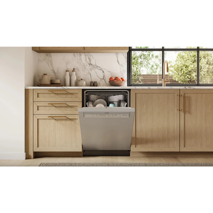 BOSCH 24" Full Console Built-In Smart Dishwasher, SHE43DM5N