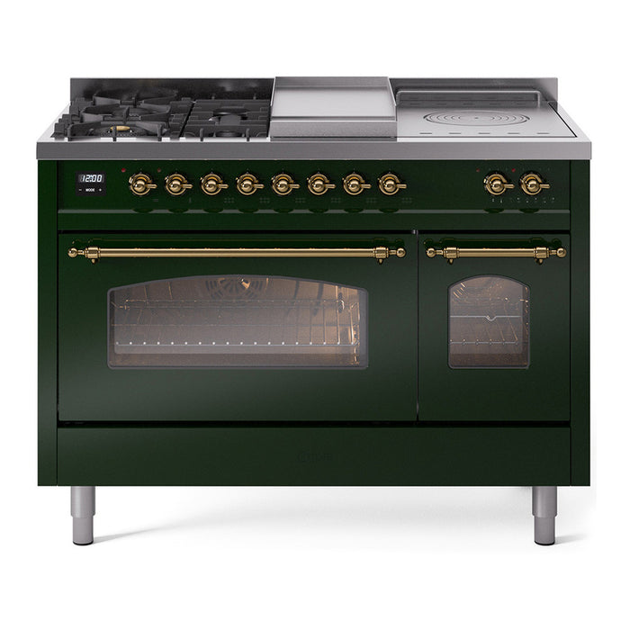 ILVE Nostalgie II 48" Dual Fuel Range UP48FSNMP