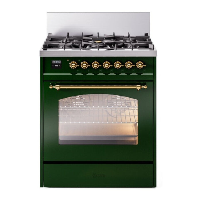ILVE Nostalgie II 30" Dual Fuel Range, UP30NMP