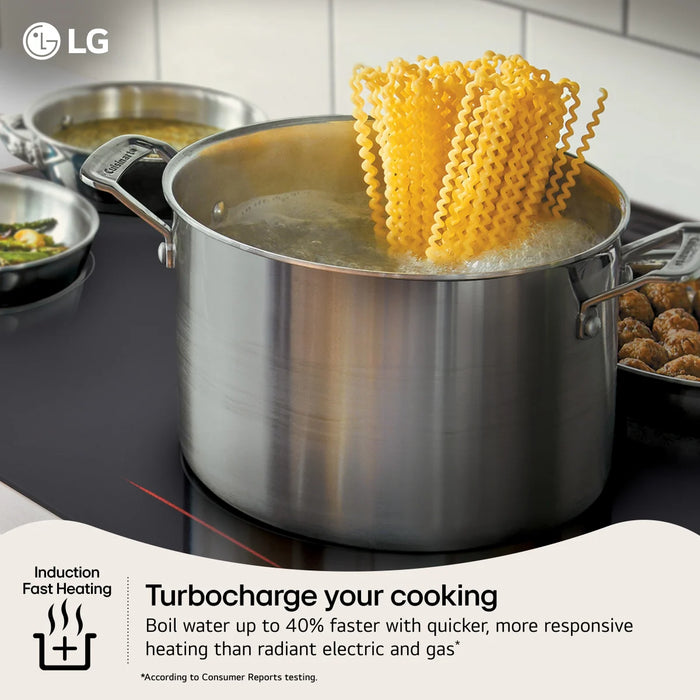 LG 30" Smart Slide-In Induction Range, LSIL6334XE