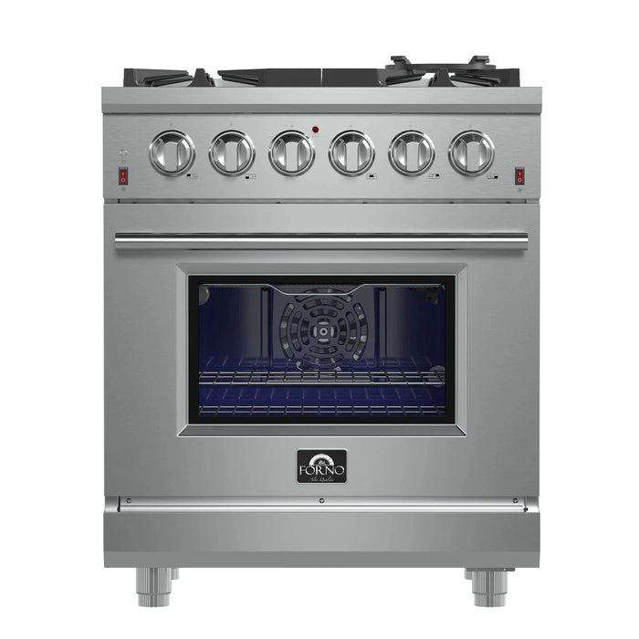 FORNO Massimo 30″ Gas on Gas Range FFSGS6239-30