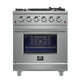 Forno Massimo 30″ Gas on Gas Range — FFSGS6239-30
