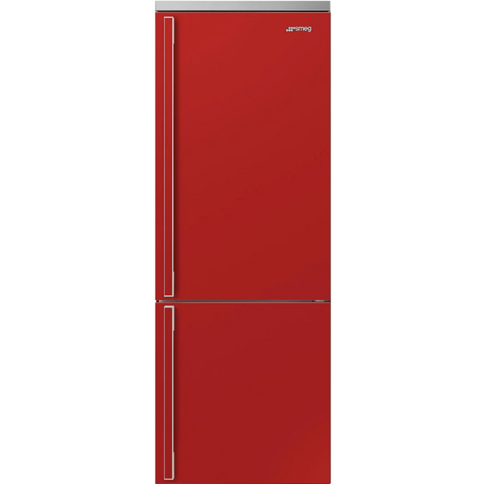 SMEG 28" Freestanding Bottom Mount Refrigerator, FA490URR