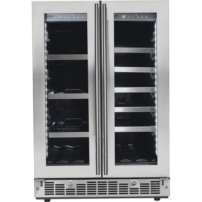DANBY 24" Lorraine French Door Built In Beverage Center, SPRBC047D1SS