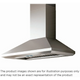 Elica 36" Wall Mount Range Hood, ELN636SS