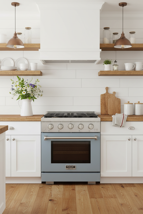 Kucht 30" Freestanding Professional Gas Range KFX3000X-LB