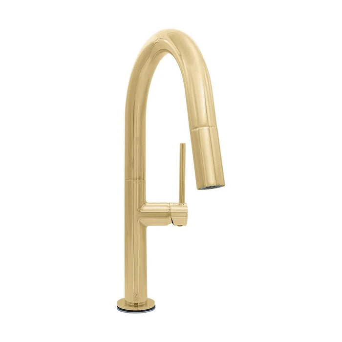 ZLINE Voltaire Kitchen Faucet, Polished Gold, VLT-KF-PG