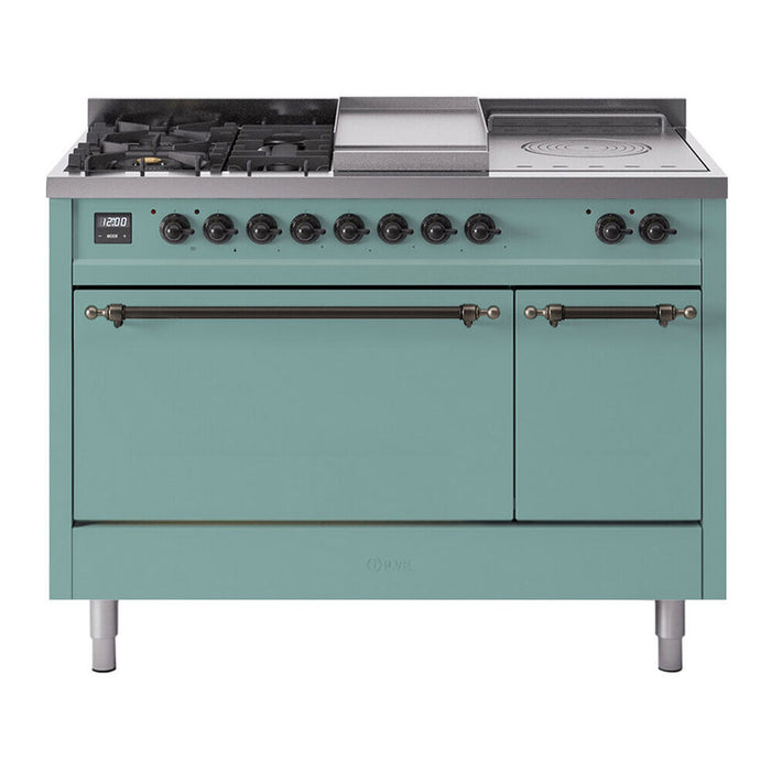 ILVE Nostalgie II 48" Dual Fuel Range UP48FSQNMPMM