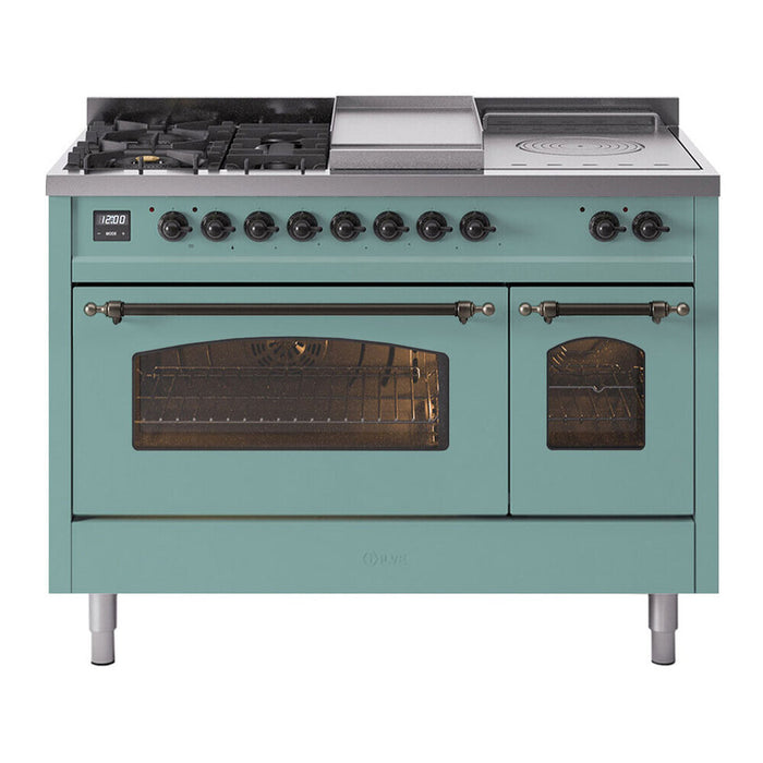 ILVE Nostalgie II 48" Dual Fuel Range UP48FSNMPMM