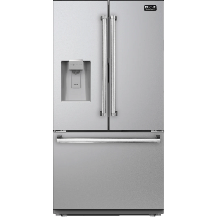 Kucht 36" Freestanding French Door Refrigerator KR900X