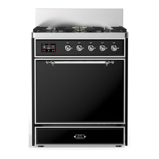 ILVE Majestic III 30" Dual Fuel Range UM30QNR3 — UM30QNR3AW