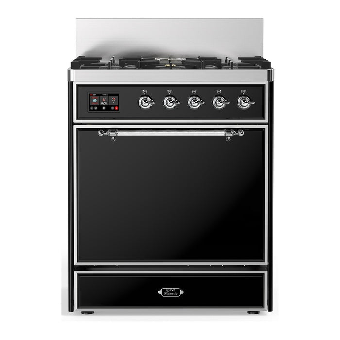 ILVE Majestic III 30" Dual Fuel Range UM30QNR3 — UM30QNR3AW