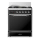 ILVE Majestic III 30" Dual Fuel Range UM30QNR3 — UM30QNR3AW