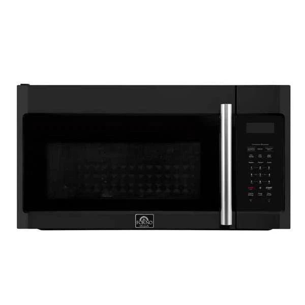 FORNO Fornace 30" Over The Range Microwave Black FOTR3038-30BLK