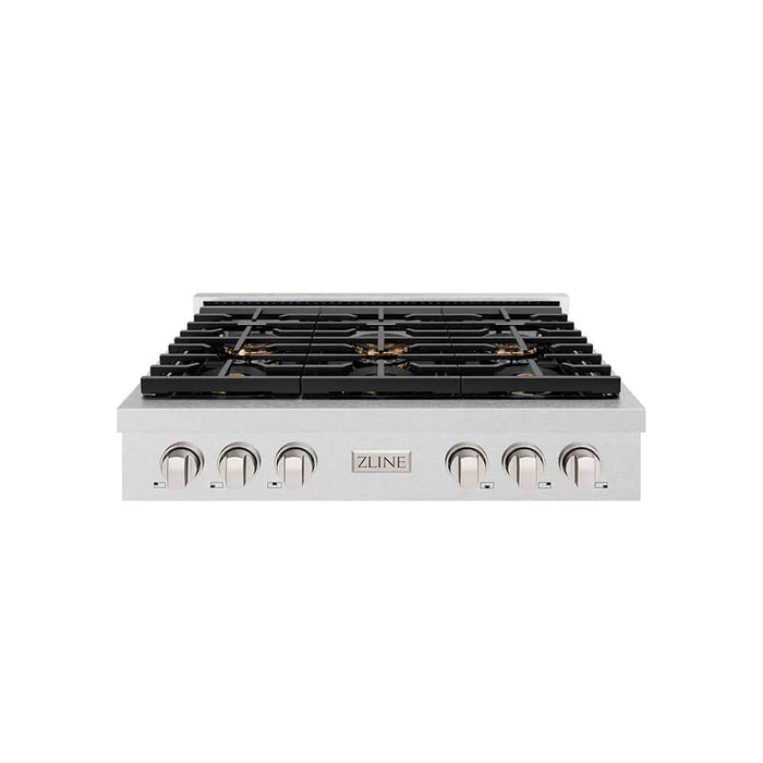 ZLINE 36" Paramount Gas Rangetop DuoPro™ Cooktop PSRTS-36