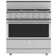 Hestan 36" Freestanding Professional Gas Range, KRG365LP
