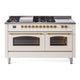 ILVE Nostalgie II 60" Dual Fuel UP60FSNMPAW