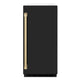 ZLINE Autograph Edition 15 " Touchstone Clear Cube Ice Maker, Drain Pump, Black Stainless Steel Door, Accents ICCDZ-BS-15-CB
