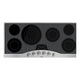 Viking® Professional Series 45" Stainless Steel/Black Glass Electric Cooktop RVEC3456BSB
