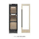 ZLINE 24" Triple Zone 100 Bottle Panel Ready Column Wine Cooler Matte Black RBCWVZ-24-MB