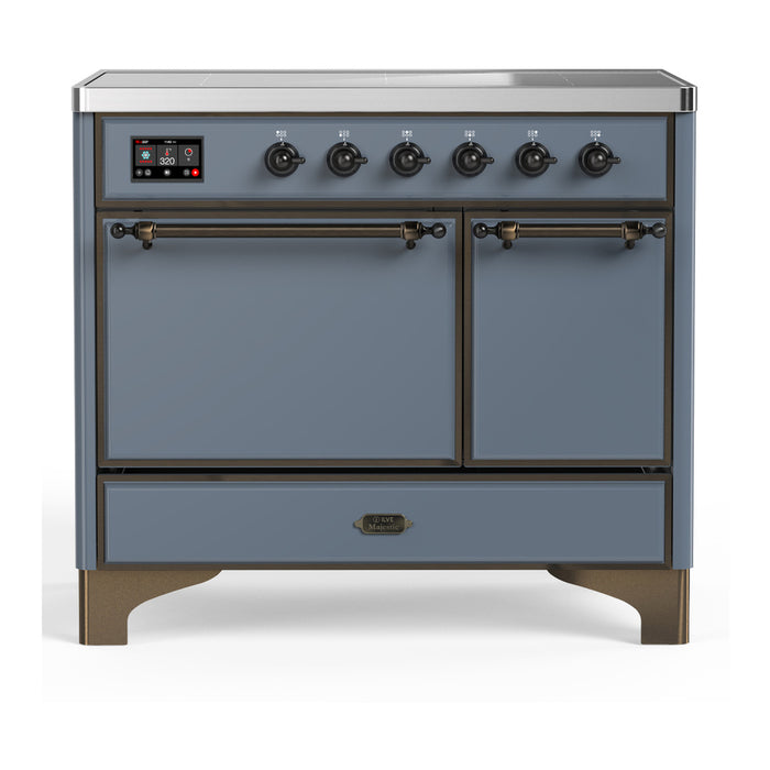 ILVE 40"Majestic III Induction Range, UMDIB40QNR3 — UMDIB40QNR3AWB