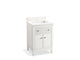KOHLER Malin by Studio McGee 24" bathroom vanity cabinet, sinks, quartz top K-35018