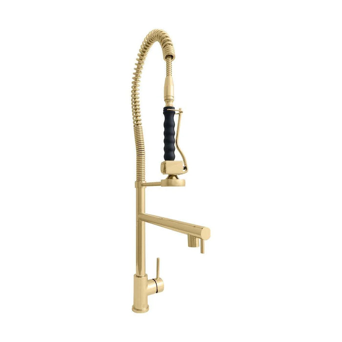 ZLINE Van Gogh Kitchen Faucet in Polished Gold, VNG-KF-PG