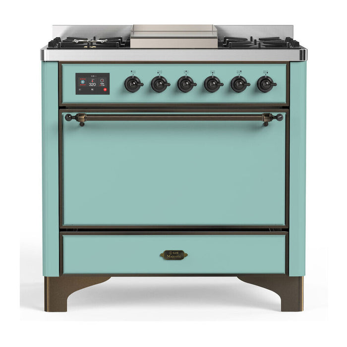 ILVE Majestic III 36" Dual Fuel Range UM36FQNR3MM