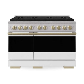ZLINE Marino Double Oven Gas Range MGRZ-WM-48-CB
