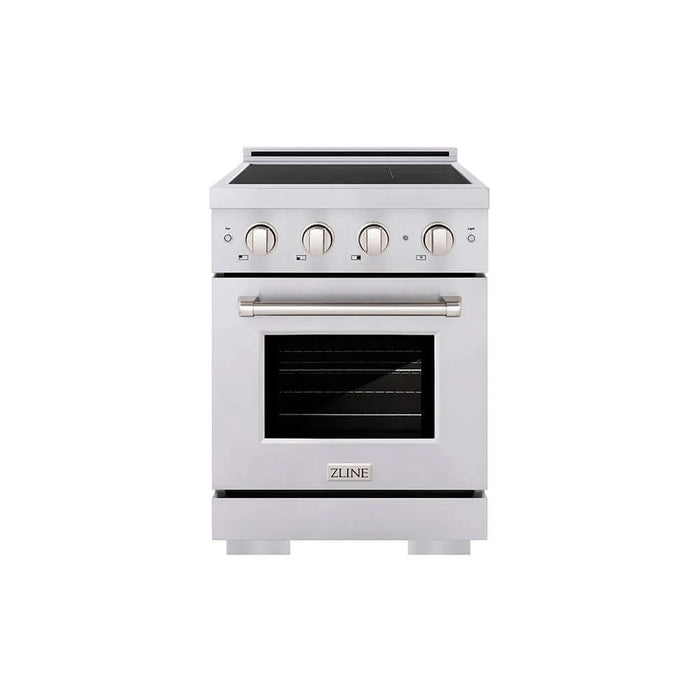 ZLINE 24" Paramount Induction Range, Cooktop, Electric Convection Oven SINR24
